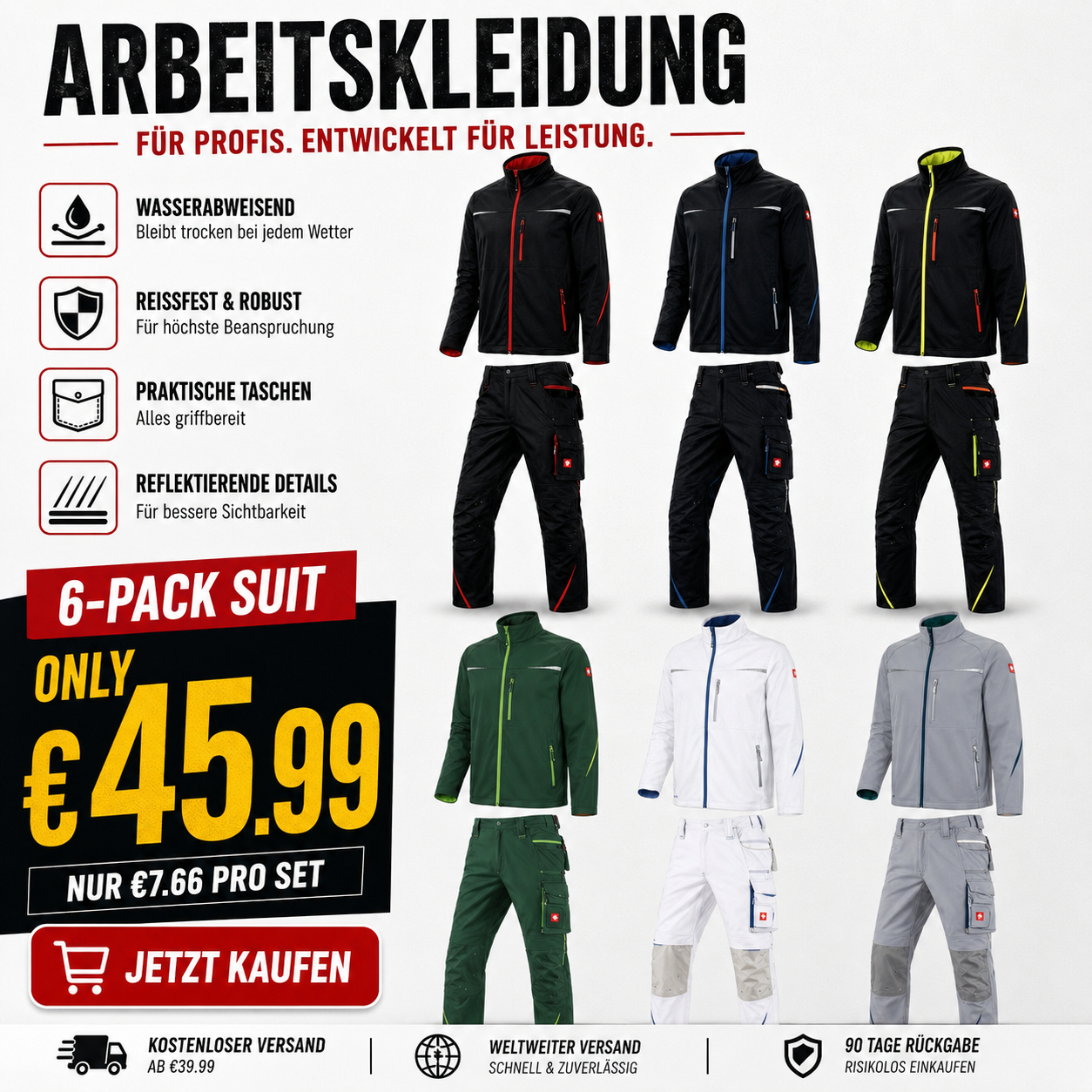 6er-Set – Nur 45.99€